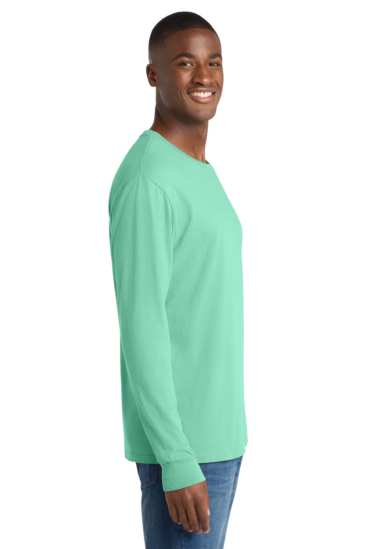 Port & Co Beach Wash Garment-Dyed Long Sleeve Tee PC099LS 60