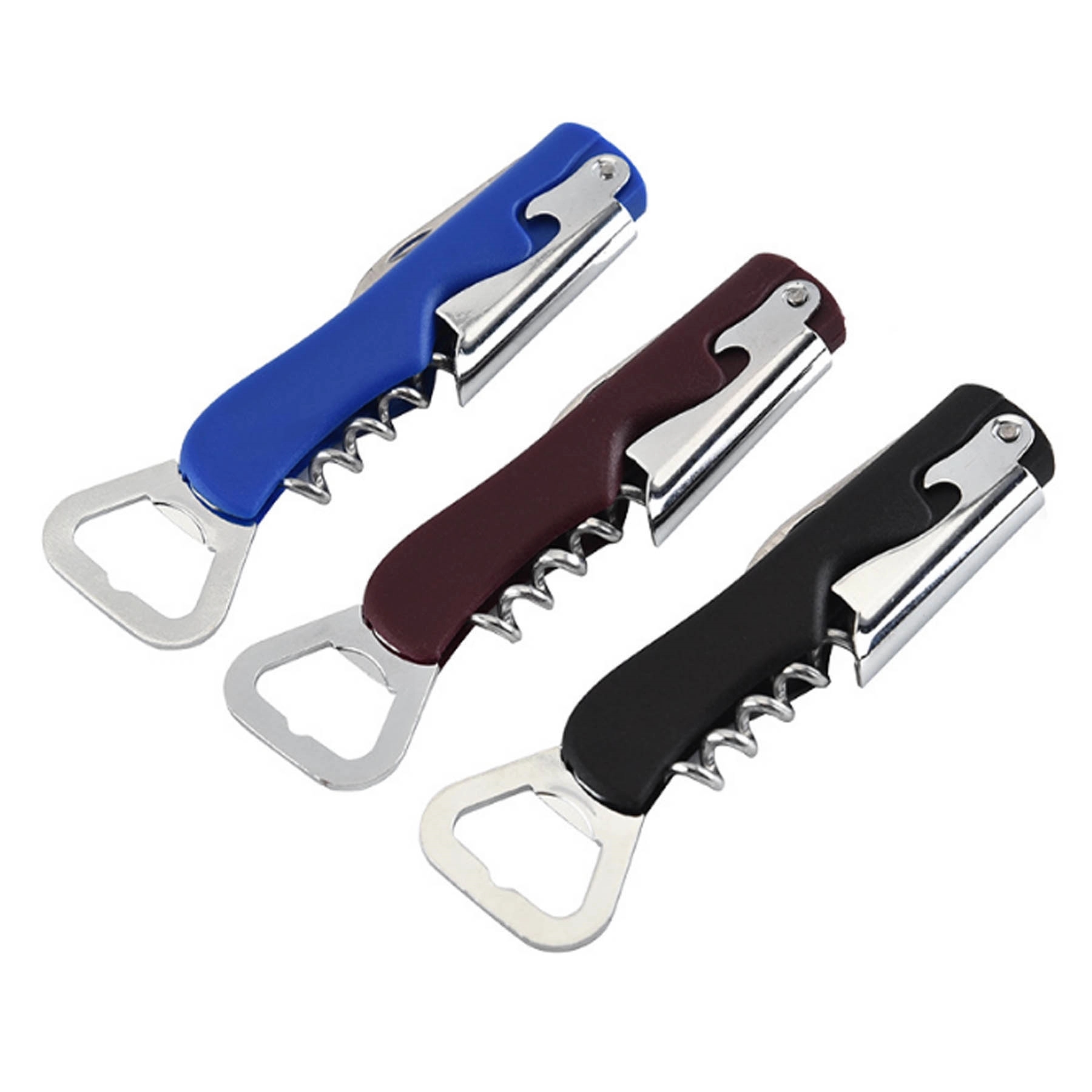 Plastic Handle Bottle Opener Knife 3