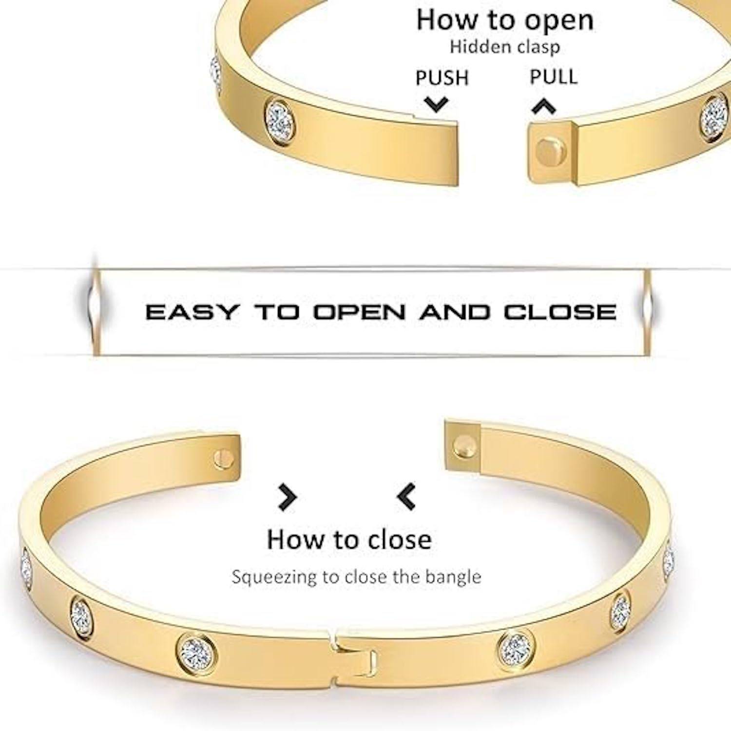 18K Gold Plated Love Friendship Bracelet 5