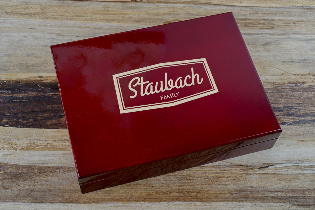 Rosewood Piano Finish Humidor 3