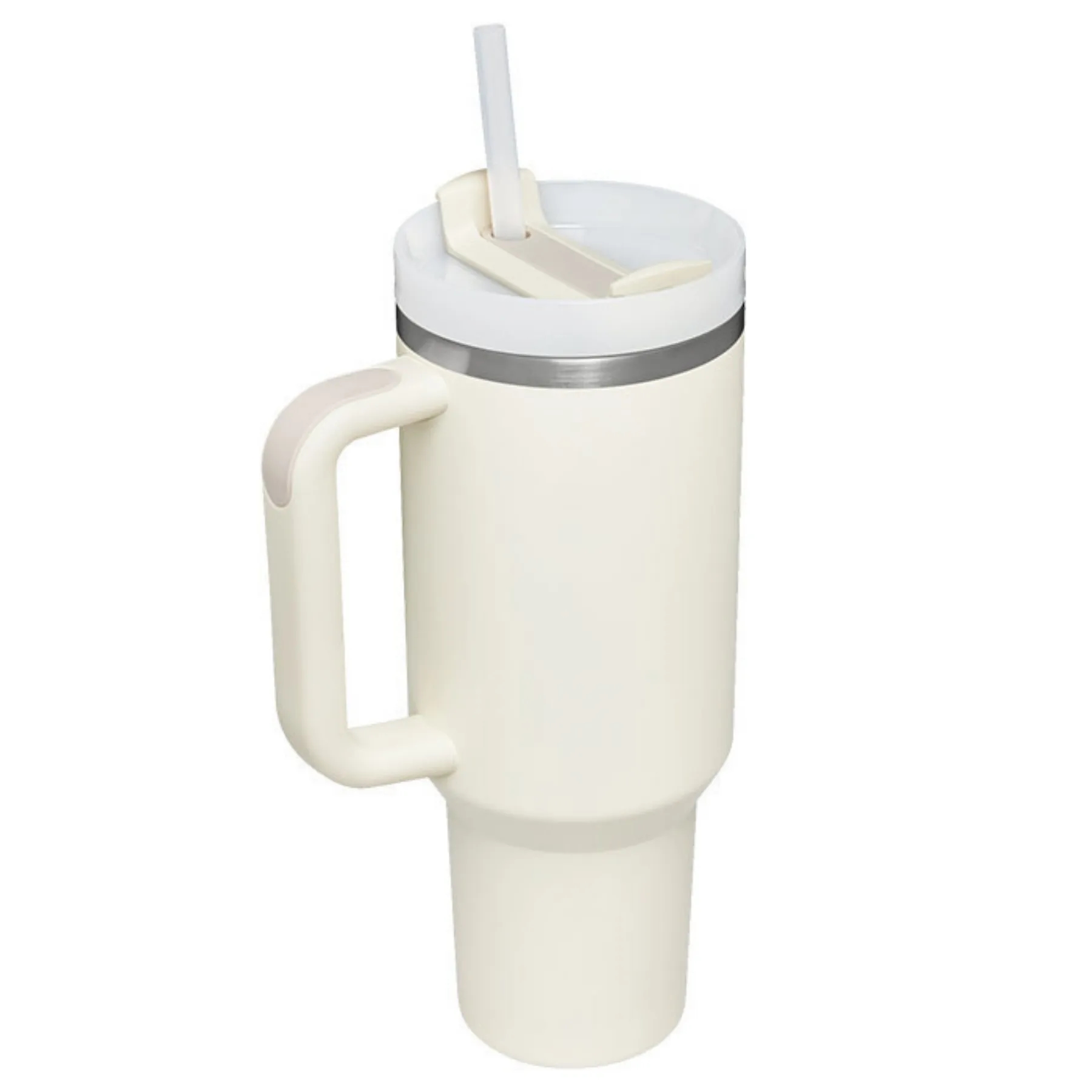 40 Oz Vacuum Tumbler w/ Handle & Straw 9