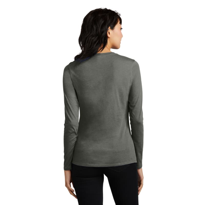 District Women's Perfect Blend CVC Long Sleeve Tee 24