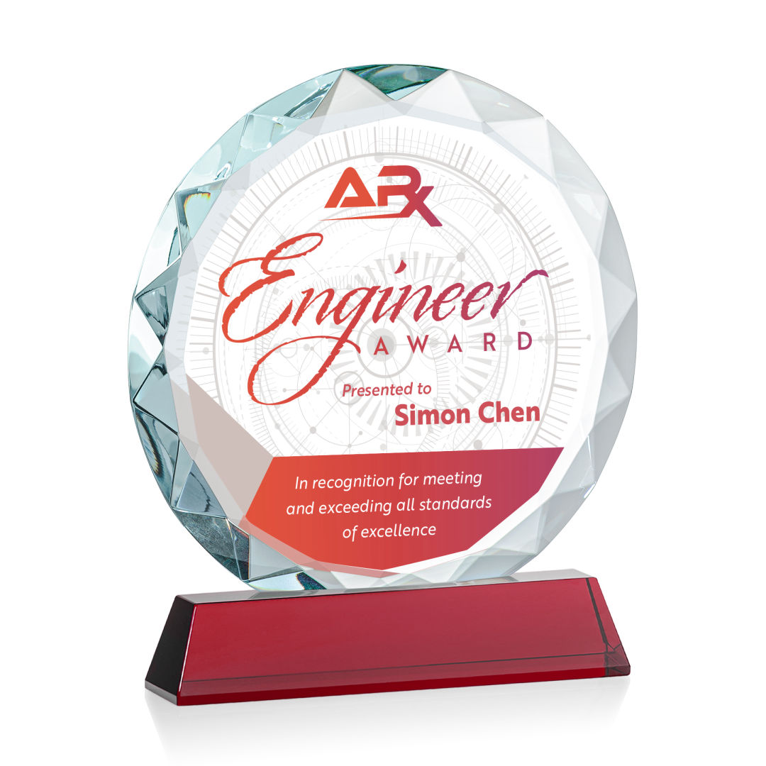 Stratford VividPrint™ Award - Red 21