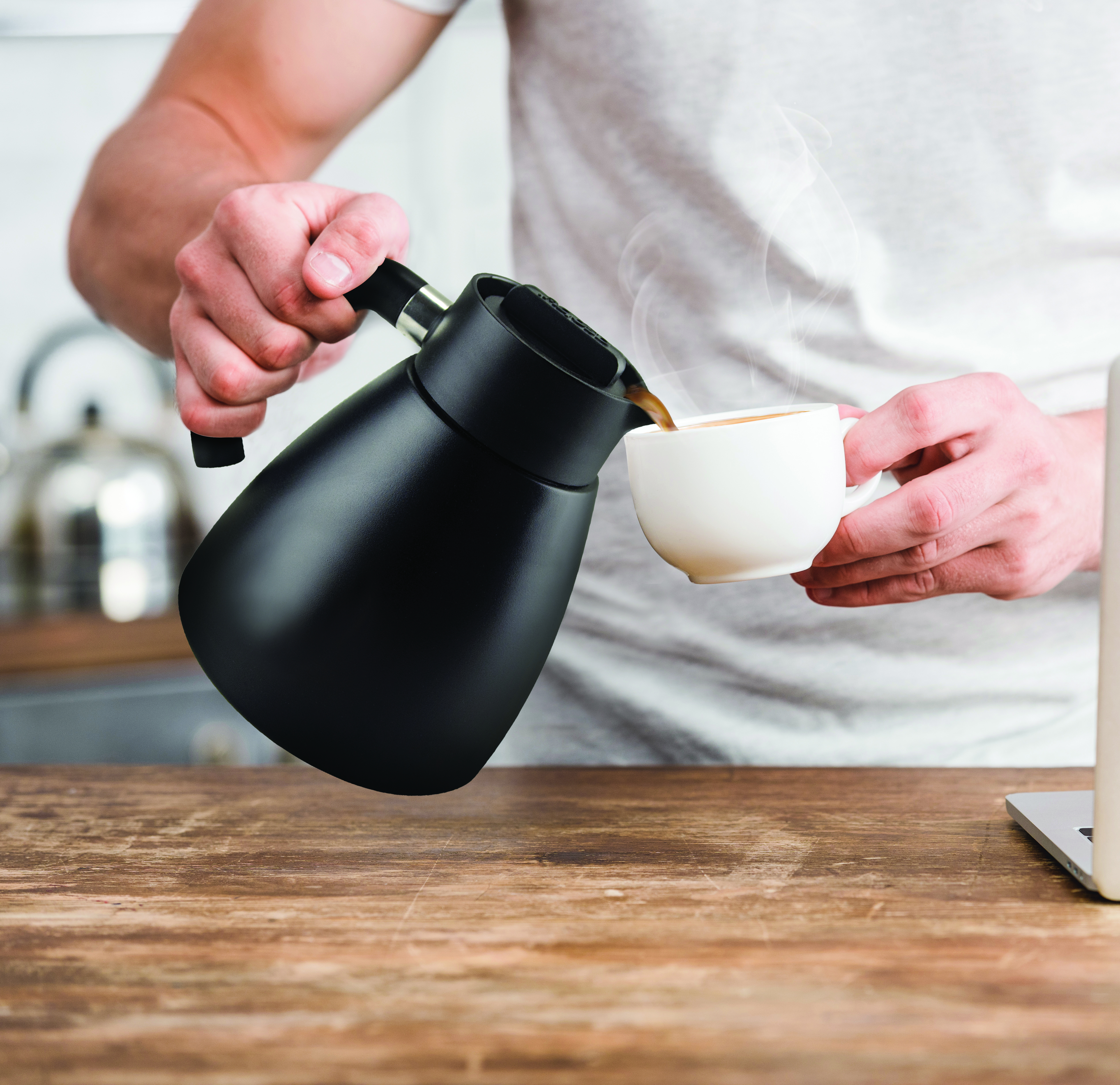 40 Oz. Asobu Pourover Coffee Maker Carafe w/Handle 1