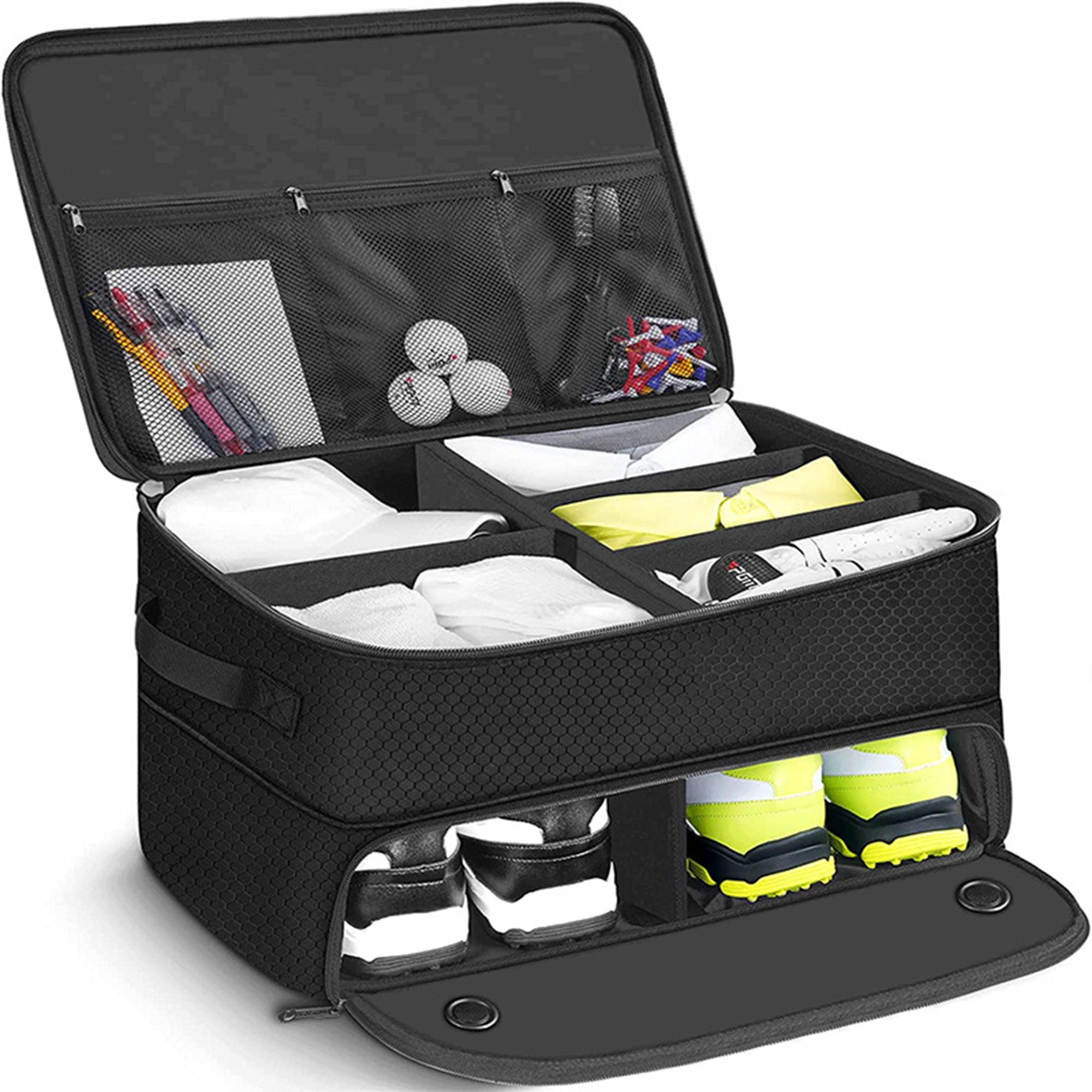 Golf Trunk Storage Organizer with Dividers 4