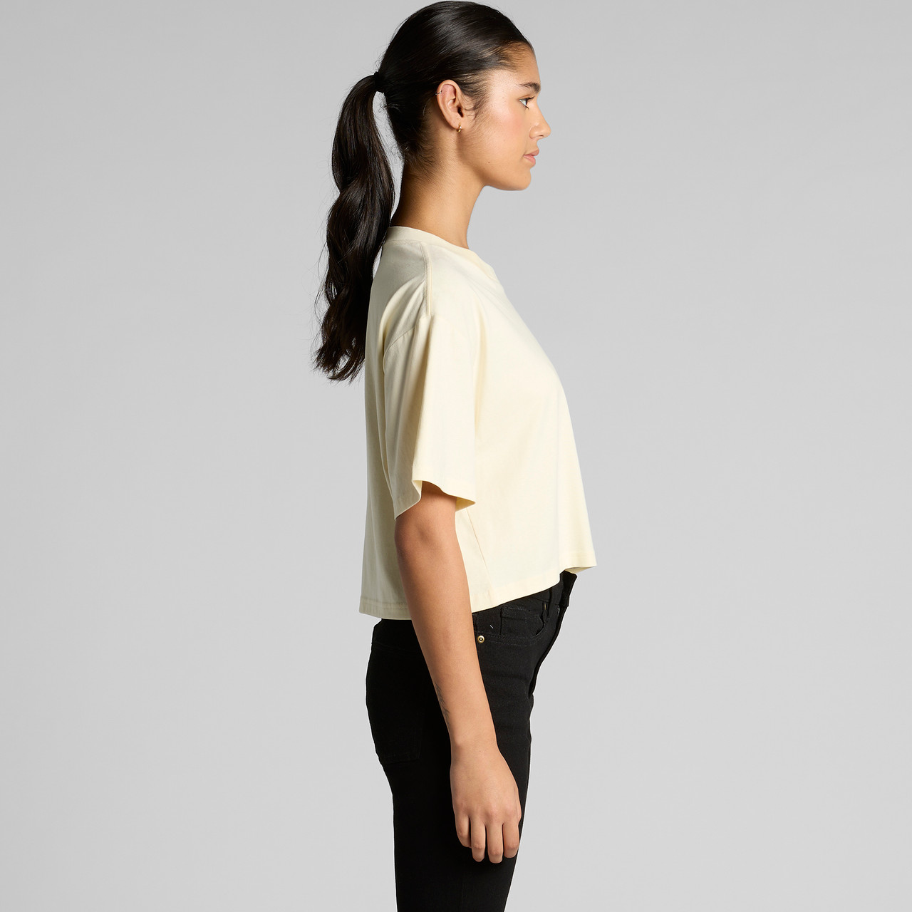 Wo's Martina Crop Tee | 4093 3
