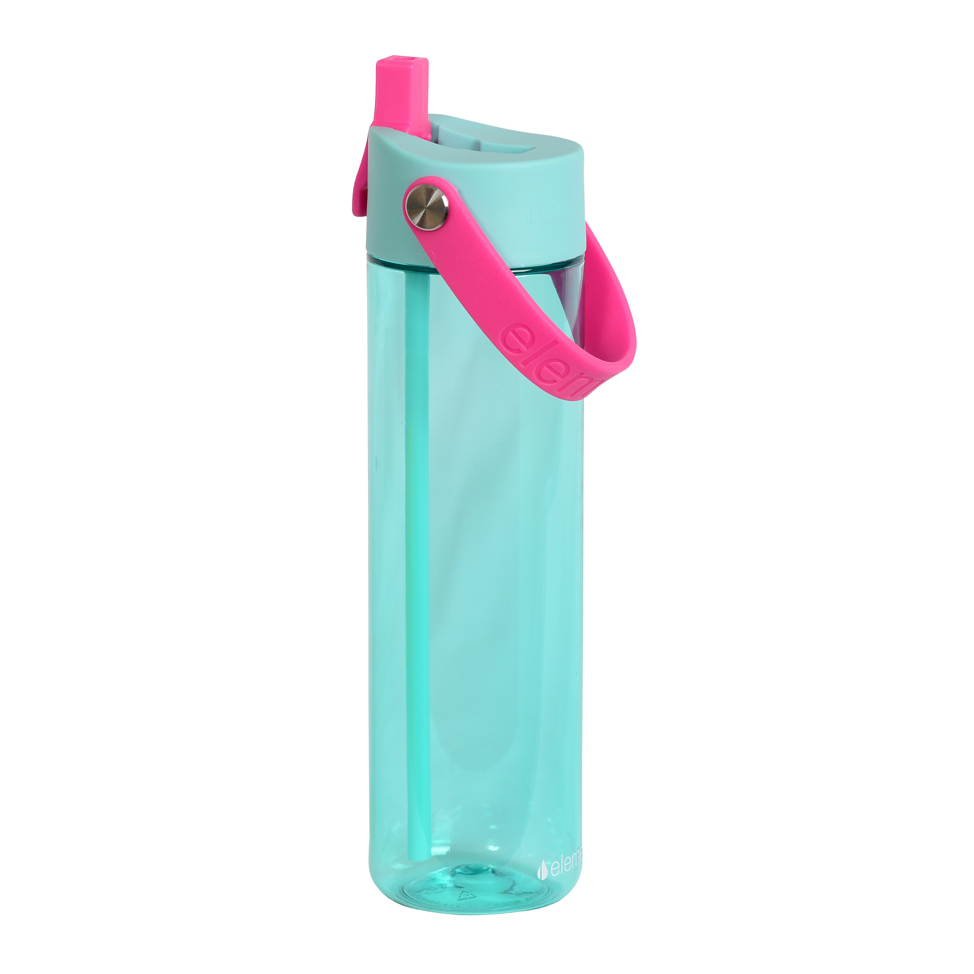 Elemental® Splash 26oz Tritan Water Bottle - with Drinking Spout and Straw 36