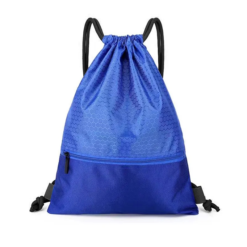 Drawstring Backpack With Zip Pocket 5