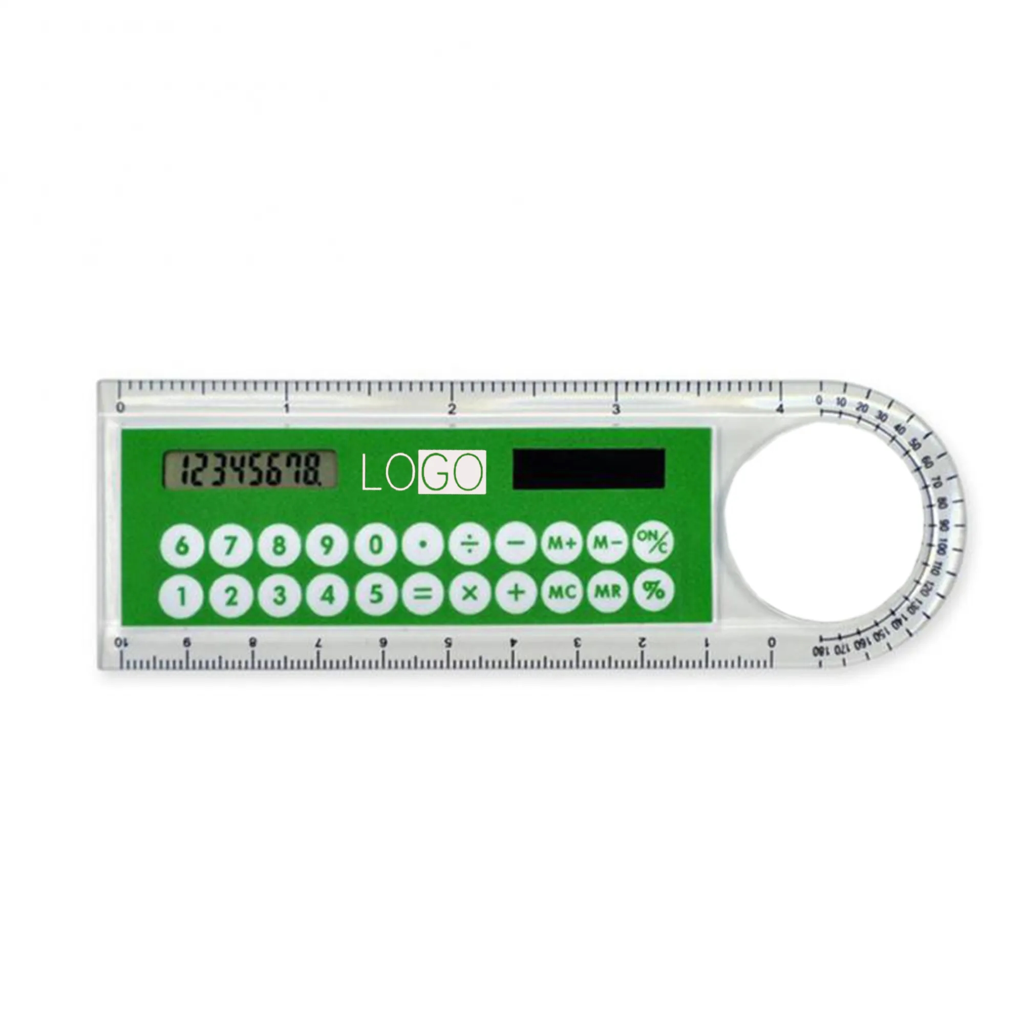 Multifunctional Solar Powered Ruler Calculator 2