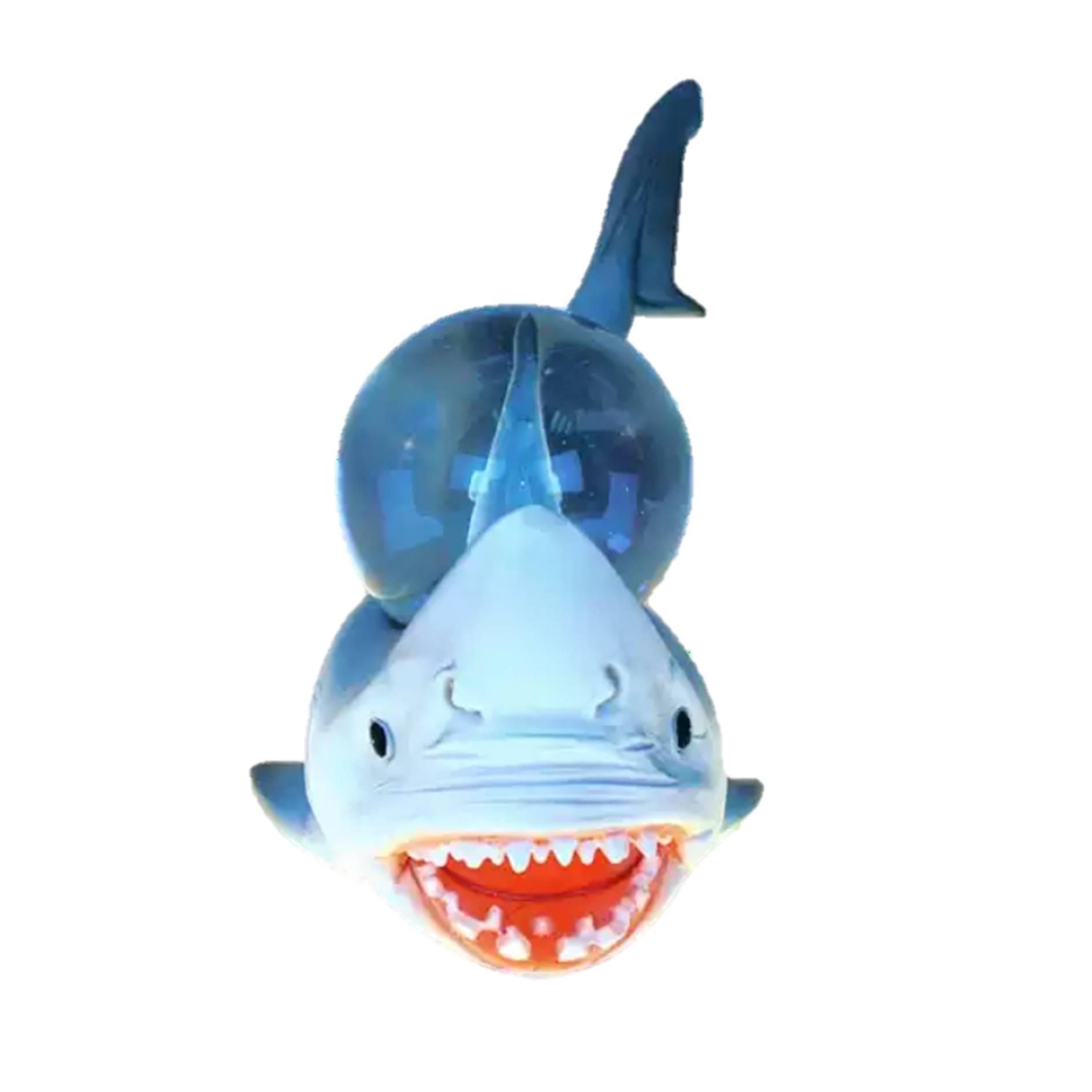 Custom Resin Shark Snow Globe Ornament 2