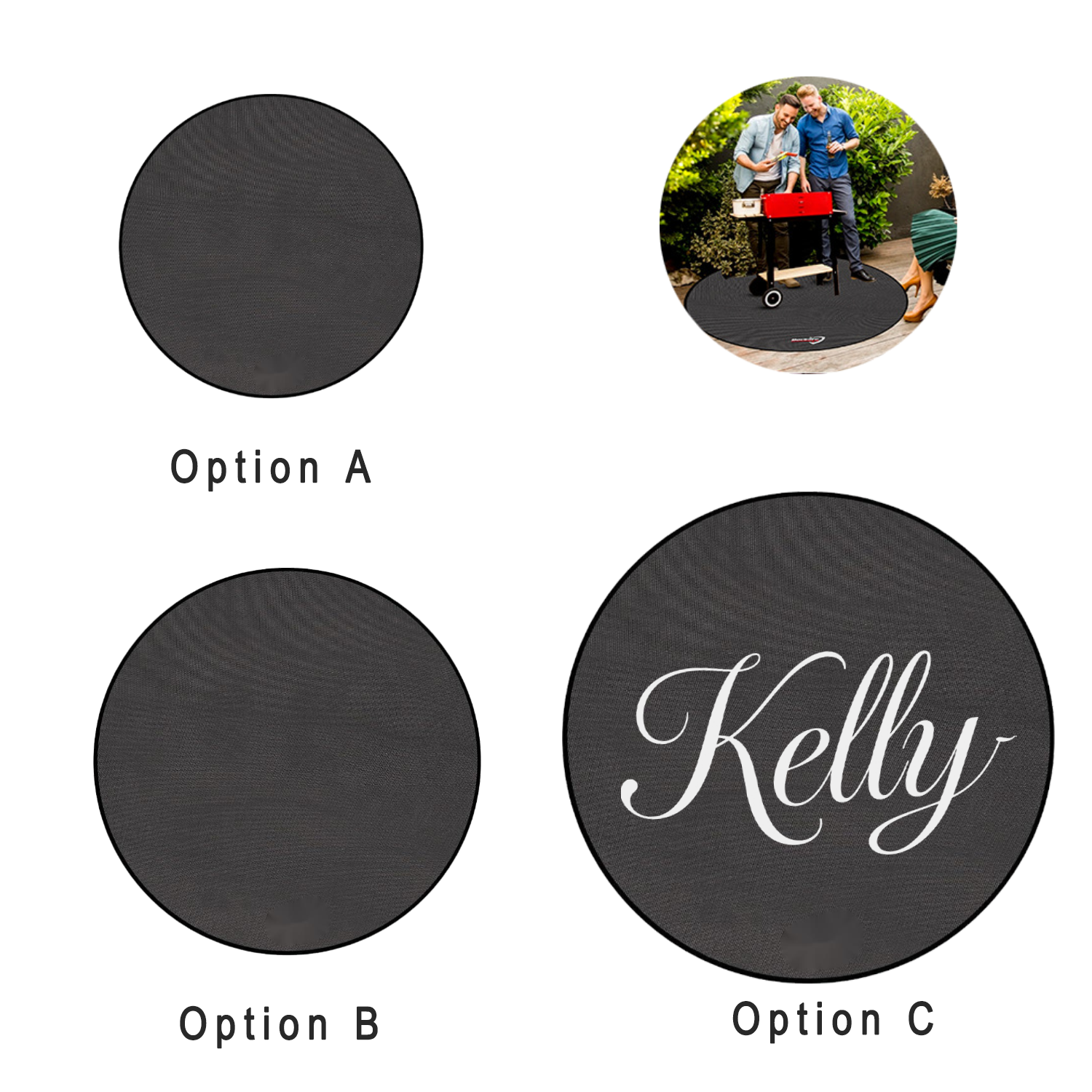 Silicone Double Sided Fireproof BBQ Mat 2