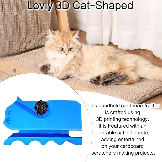 Cat Shaped Cardboard Cutter Tool 6