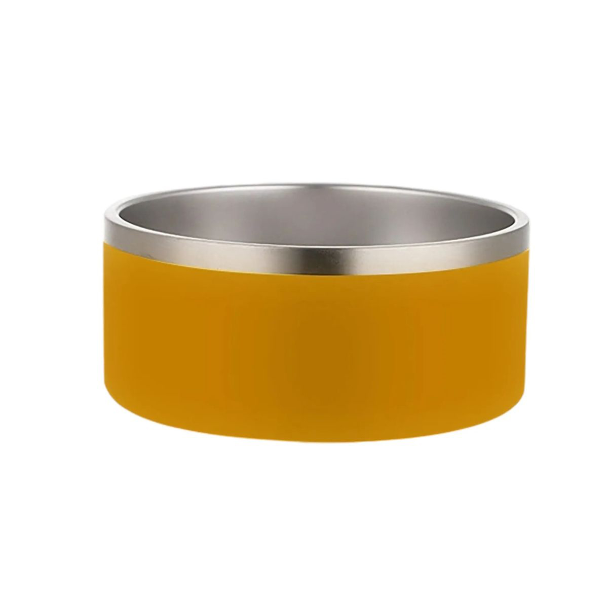 7 Inch Pet Bowl with Polished Finish 6