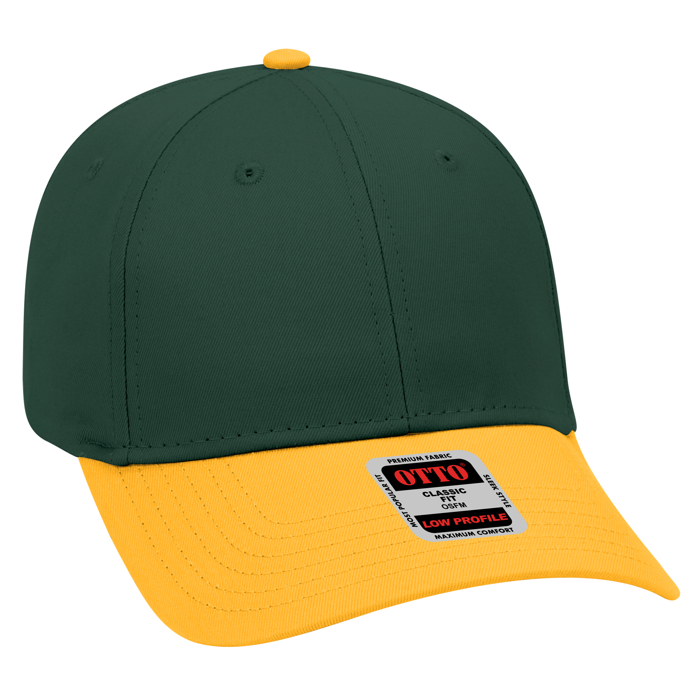 OTTO CAP® 6 Panel Low Profile Baseball Cap 20