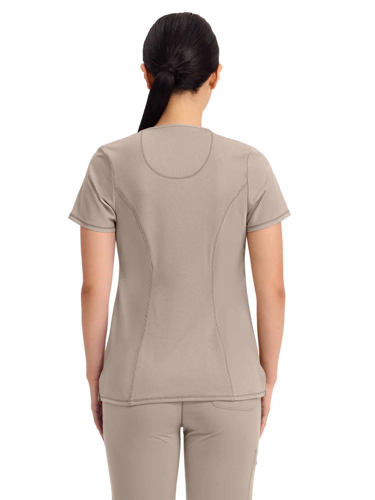 Infinity - Women's 3-Pocket Round Neck Top 111