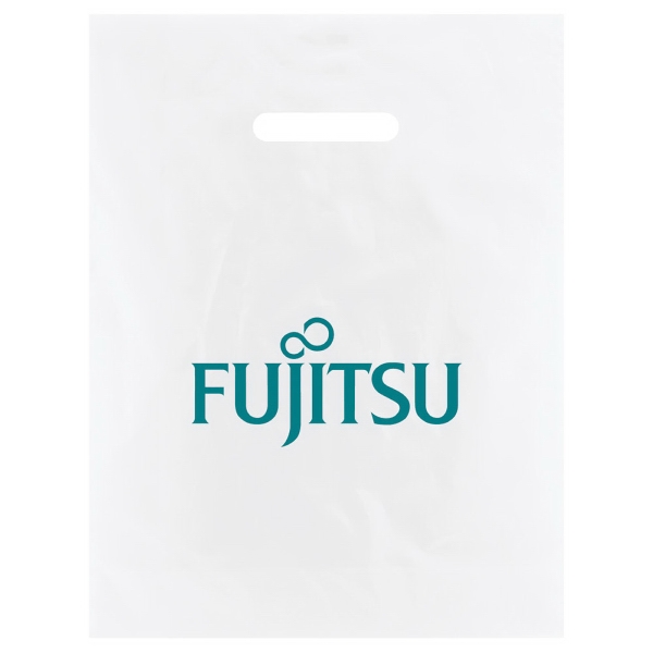 Frosted Die Cut Merchandise Bags 2