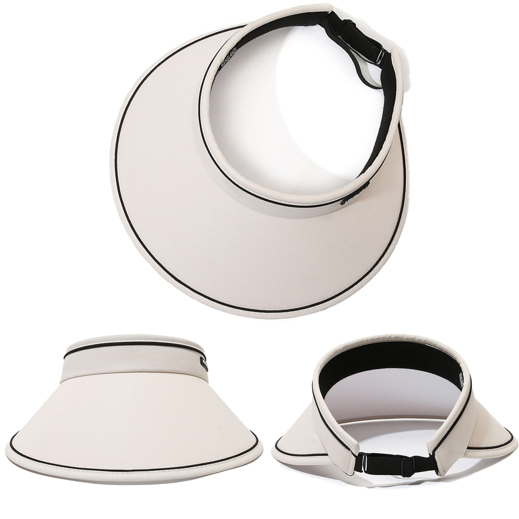 Wide Brim Sun Visor Hat 2