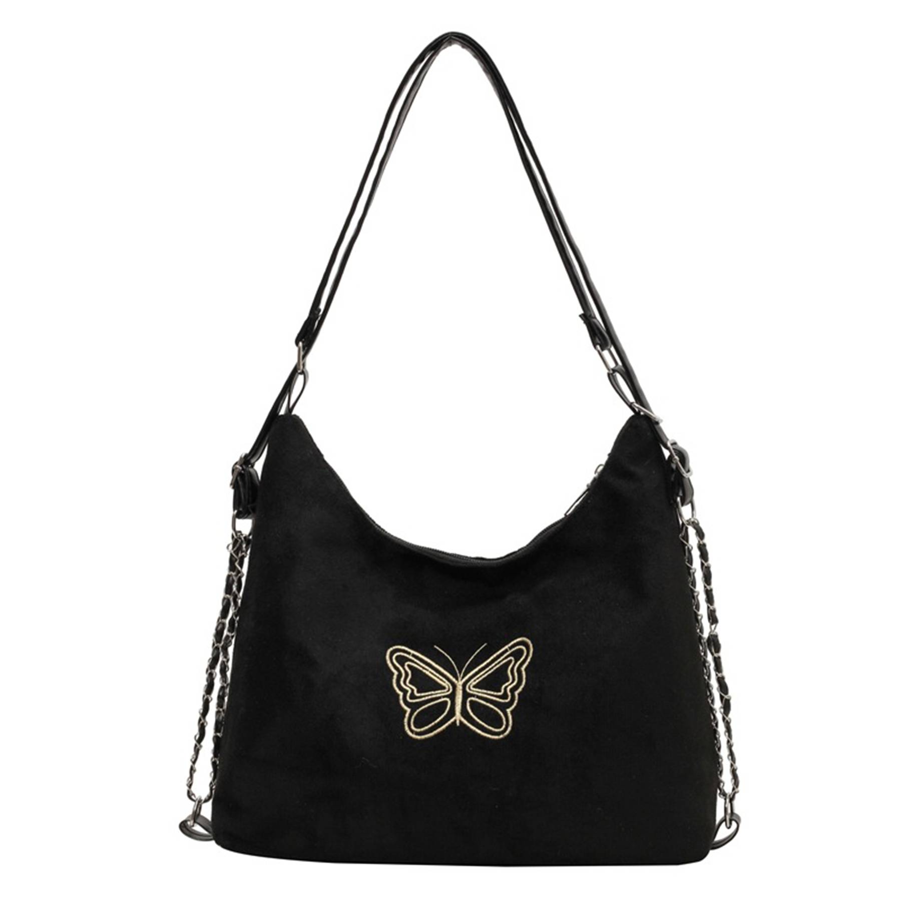 PU Simple multi-purpose butterfly tote bag 2