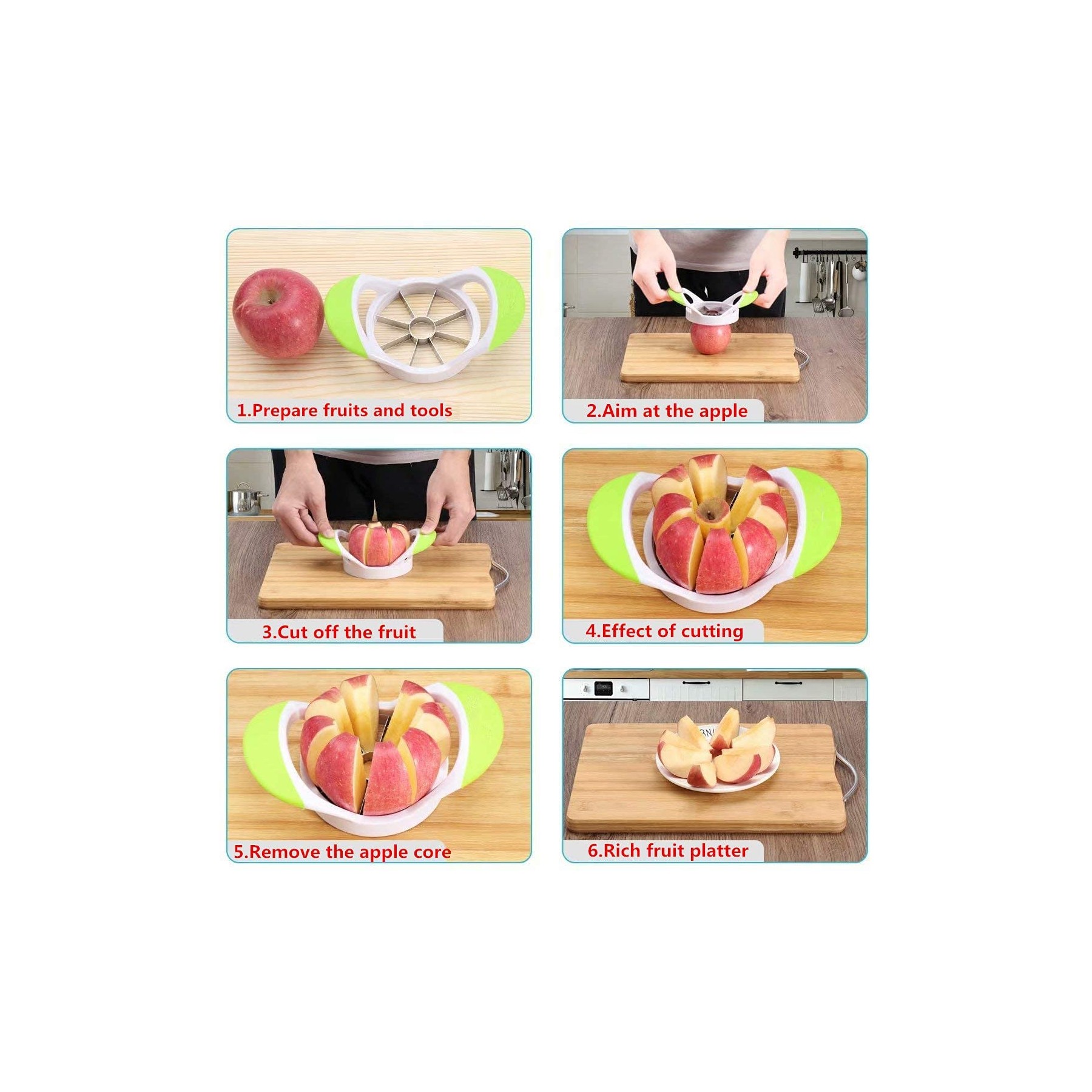 Stainless Steel Slicer and Corer 4