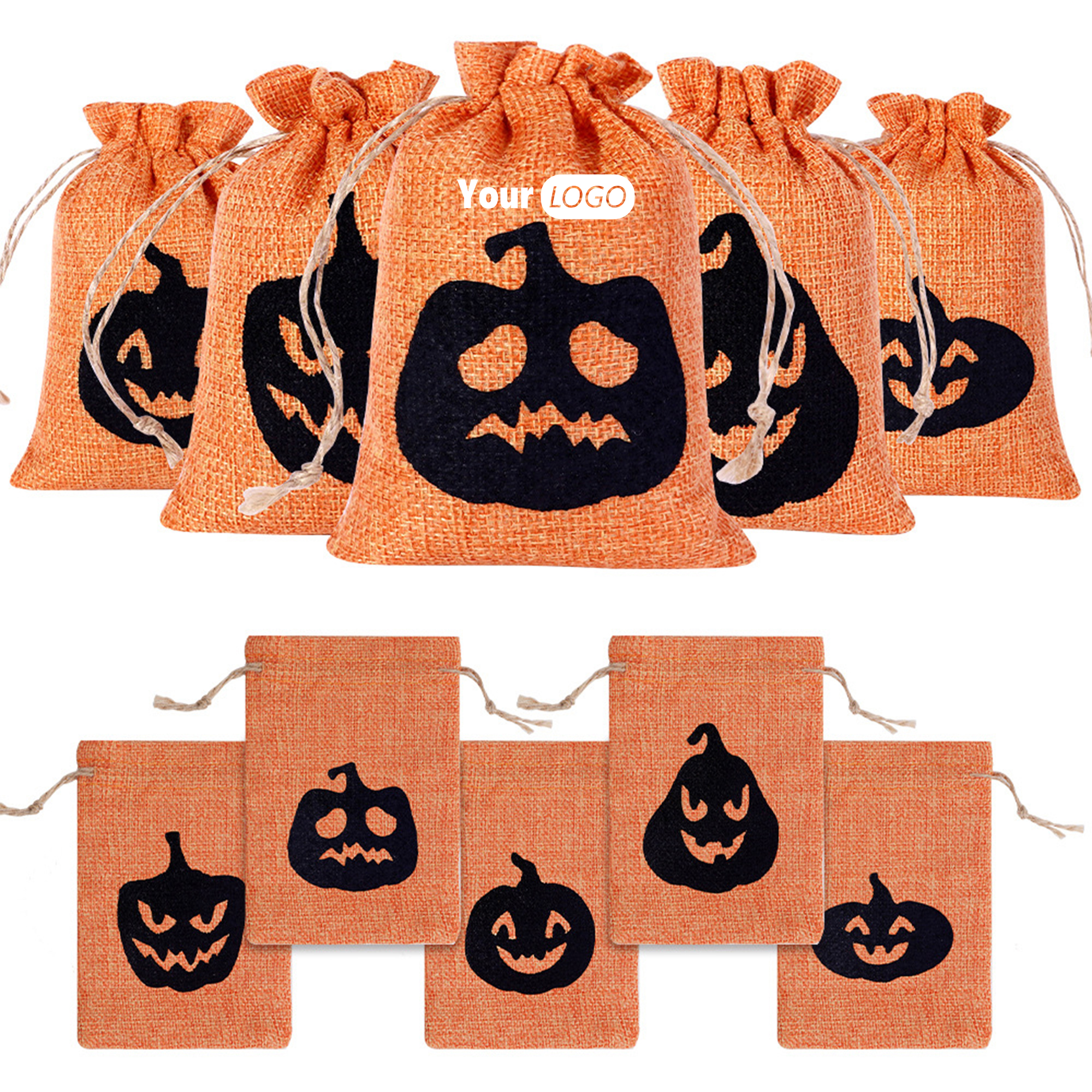 Pumpkin Halloween Candy Bags 3