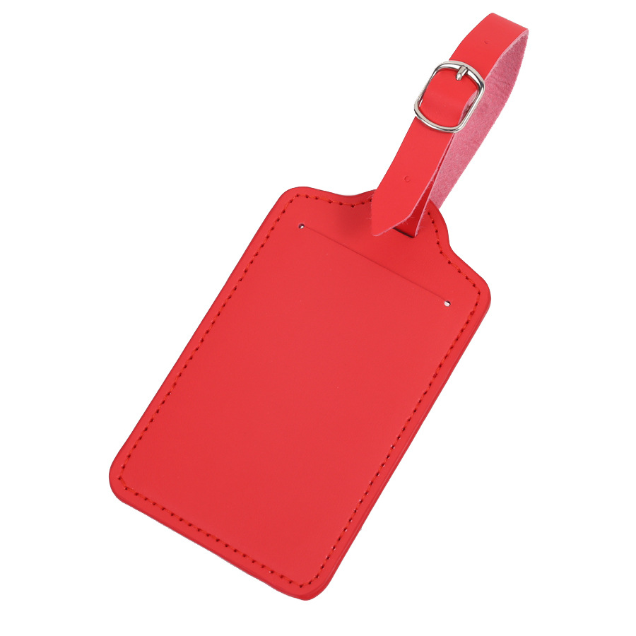 Leather Travel Luggage Tag 2