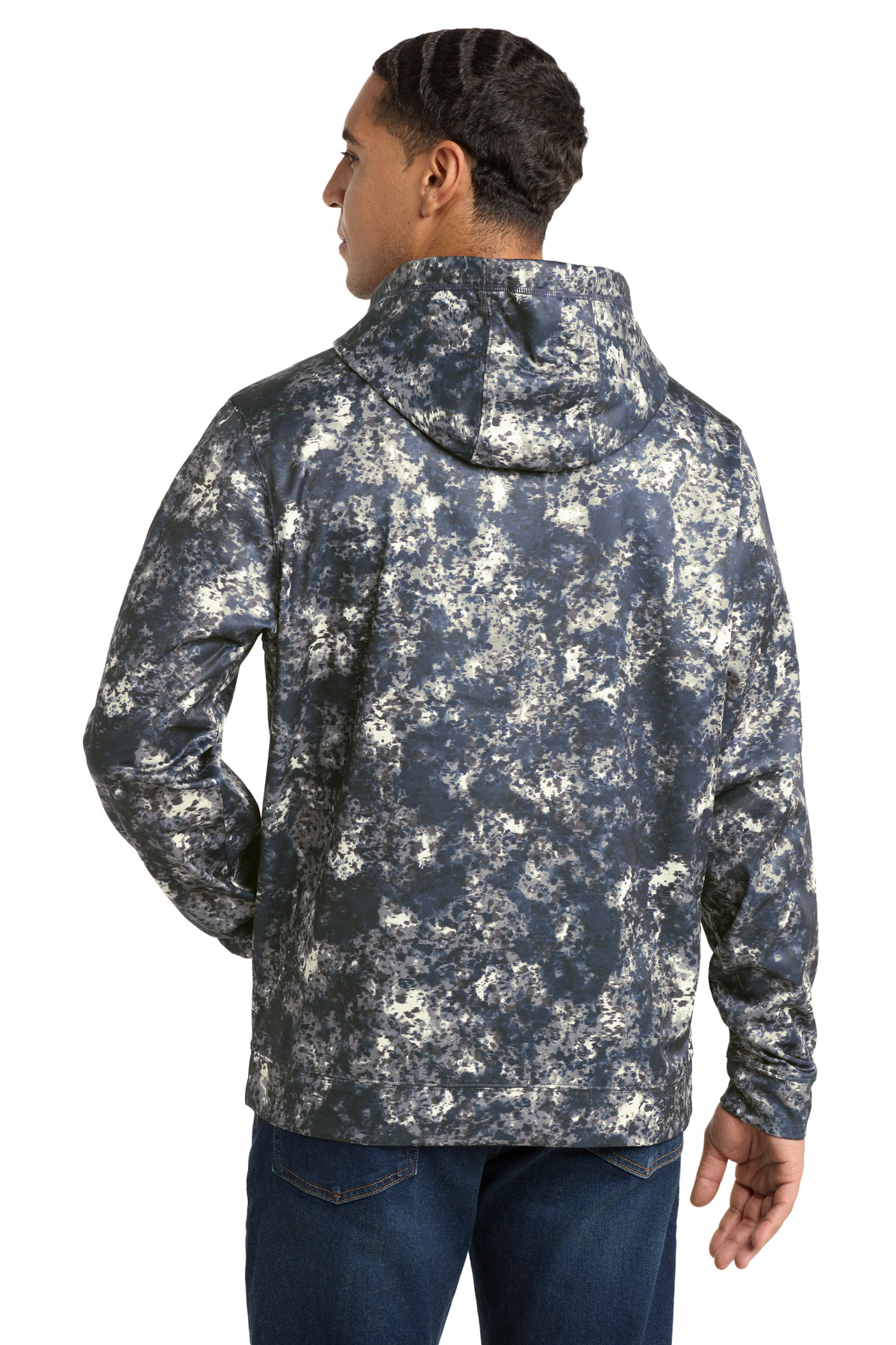 Sport-Tek Sport-Wick Mineral Freeze Fleece Hooded Pullover. ST230 14