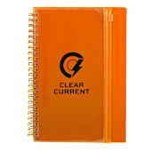 5.5" x 8.5" Spiral Notebook with Clear Pocket 37