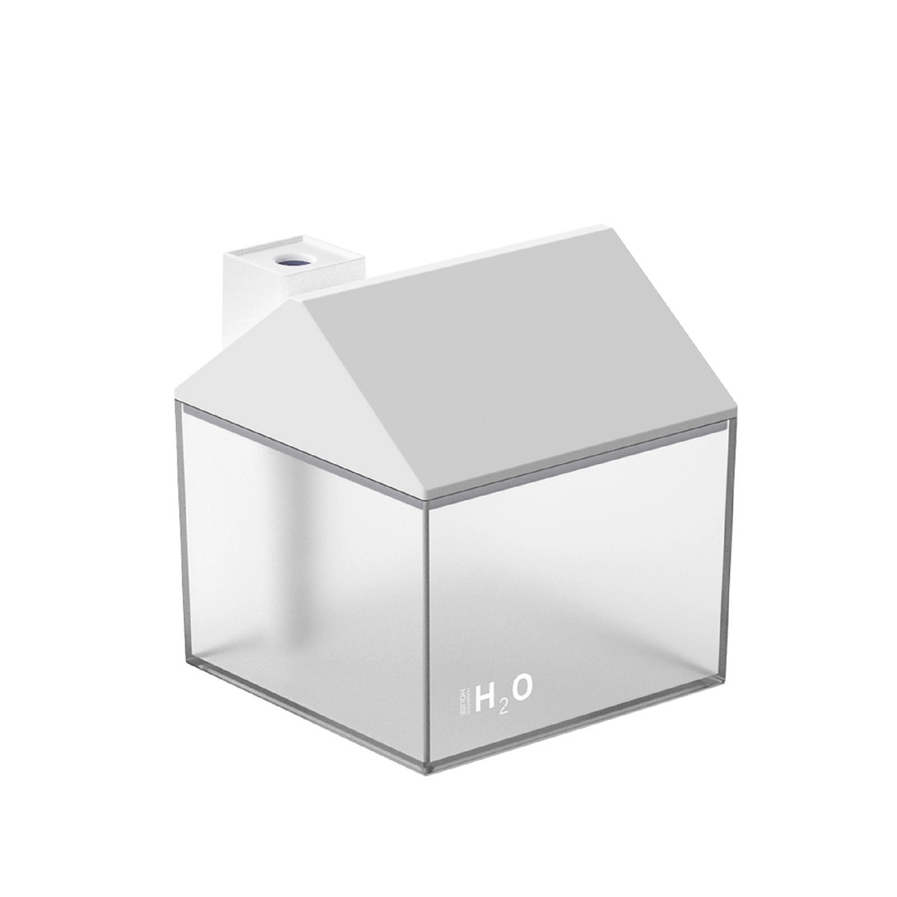 House Shape Aroma Diffuser Humidifier with LED Light, promotional household item with logo imprint 5