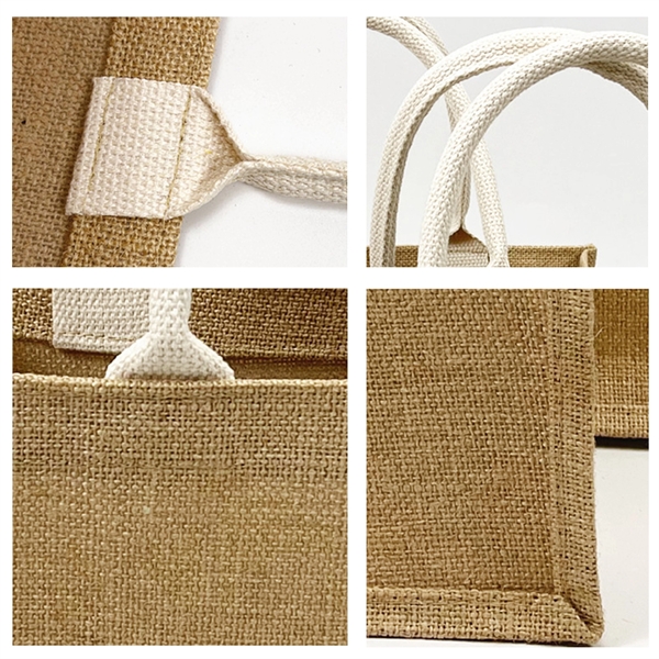 Reusable Jute Grocery Bag MOQ50pcs 1