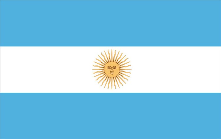 Argentina Flag - 2' x 3' - Nylon without Seal 2