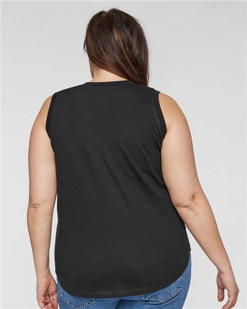 Women's Curvy Relaxed Fine Jersey Tank - 3892 14