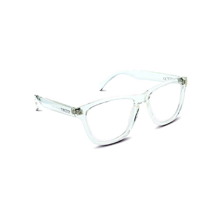 Nectar Clear Seaport Polarized Sunglasses w/Blue Light Blockers