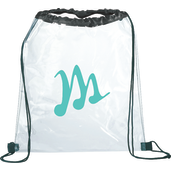 Rally Clear Drawstring Bag 25