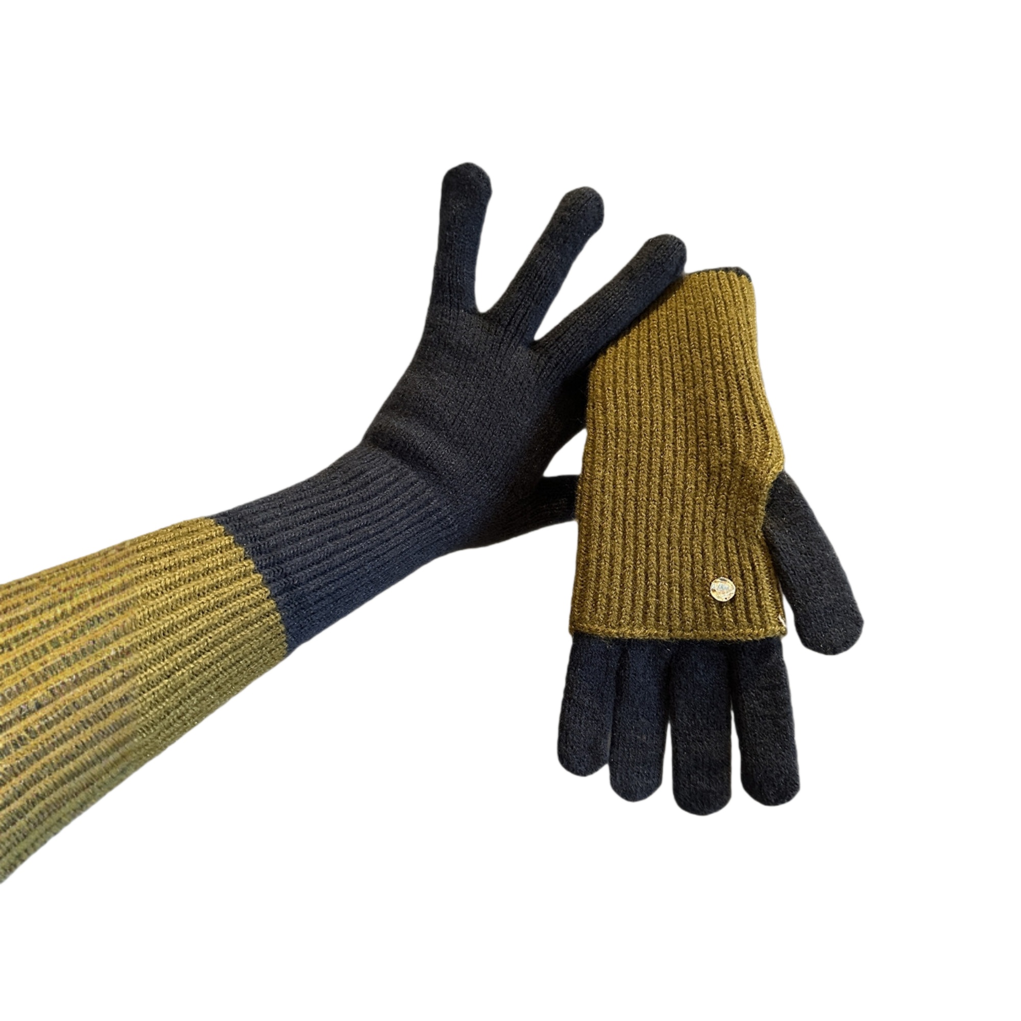 Elastic Soft Knitted Glove 3