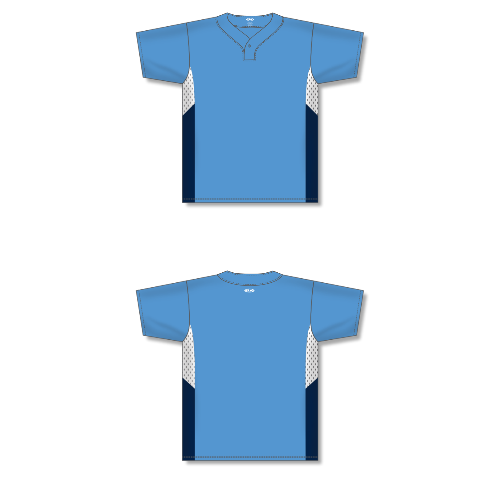 One Button Baseball Jerseys BA1763-G01 127