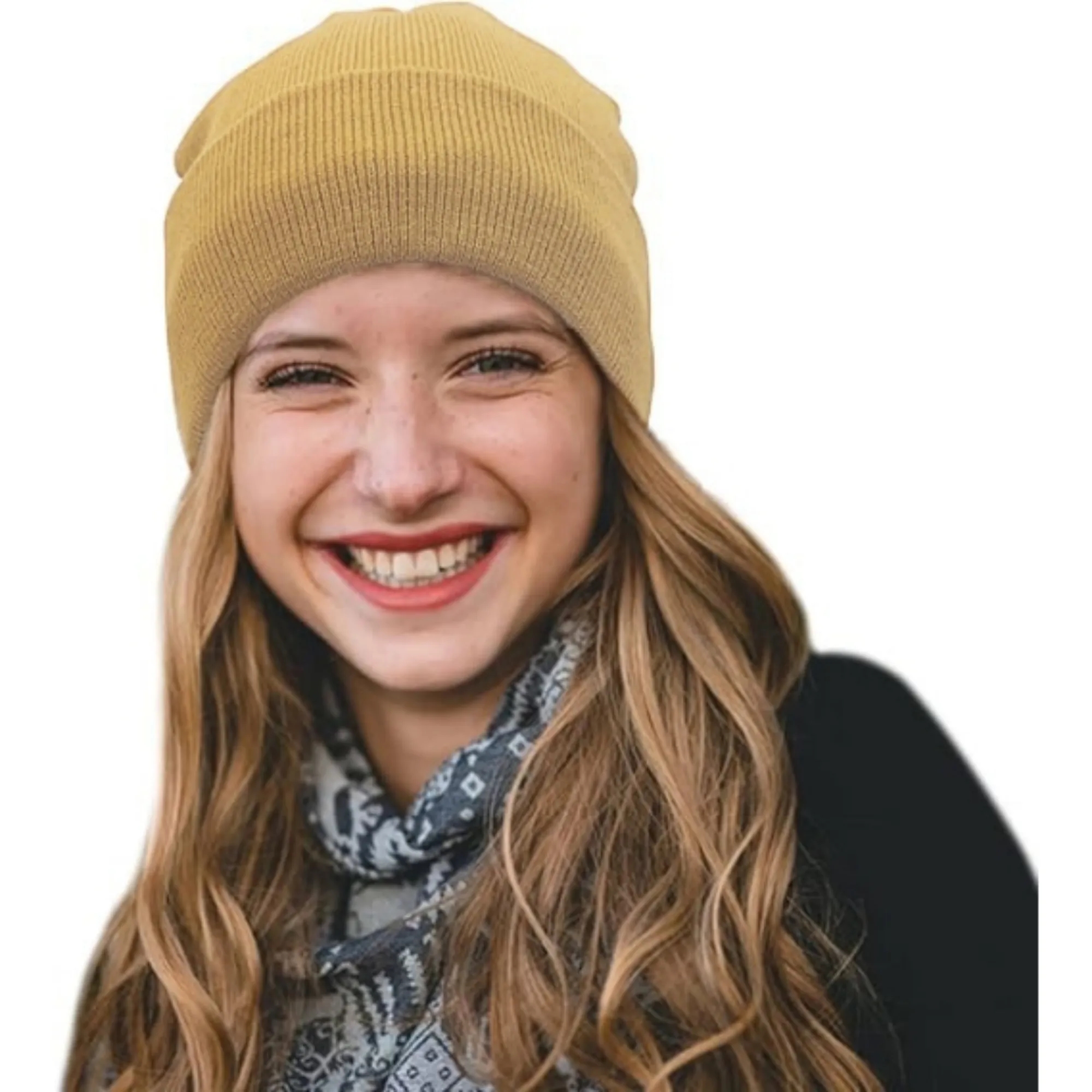 Satin Lined Knit Beanie Warm Soft Winter Hat 25