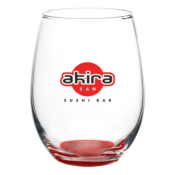 Liquid Lunch 15 oz Stemless Wine Glasses 63