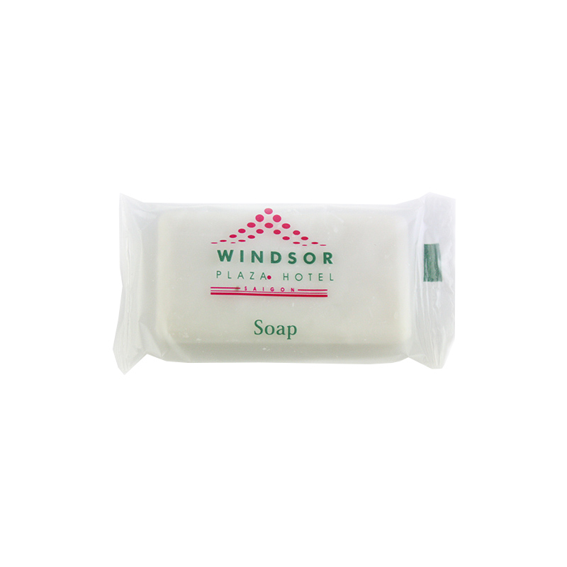 Rectangular White Hotel Soap Bar, 25g 1