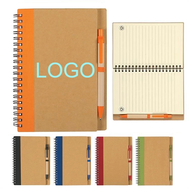 Mini Coil Notebook With Pen 4