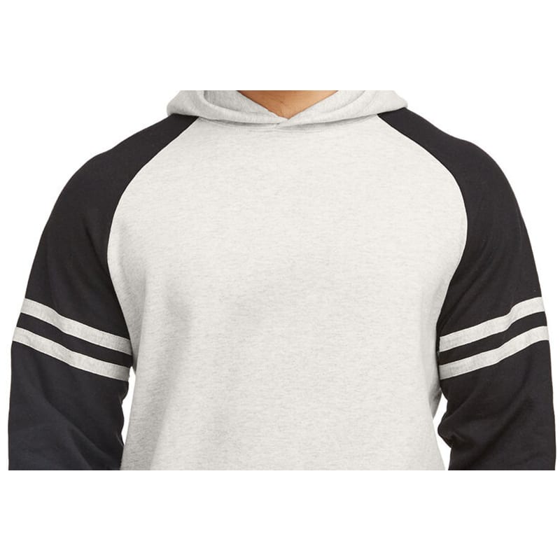 Jerzees Unisex NuBlend Varsity Color-Block Hooded Sweatshirt 12