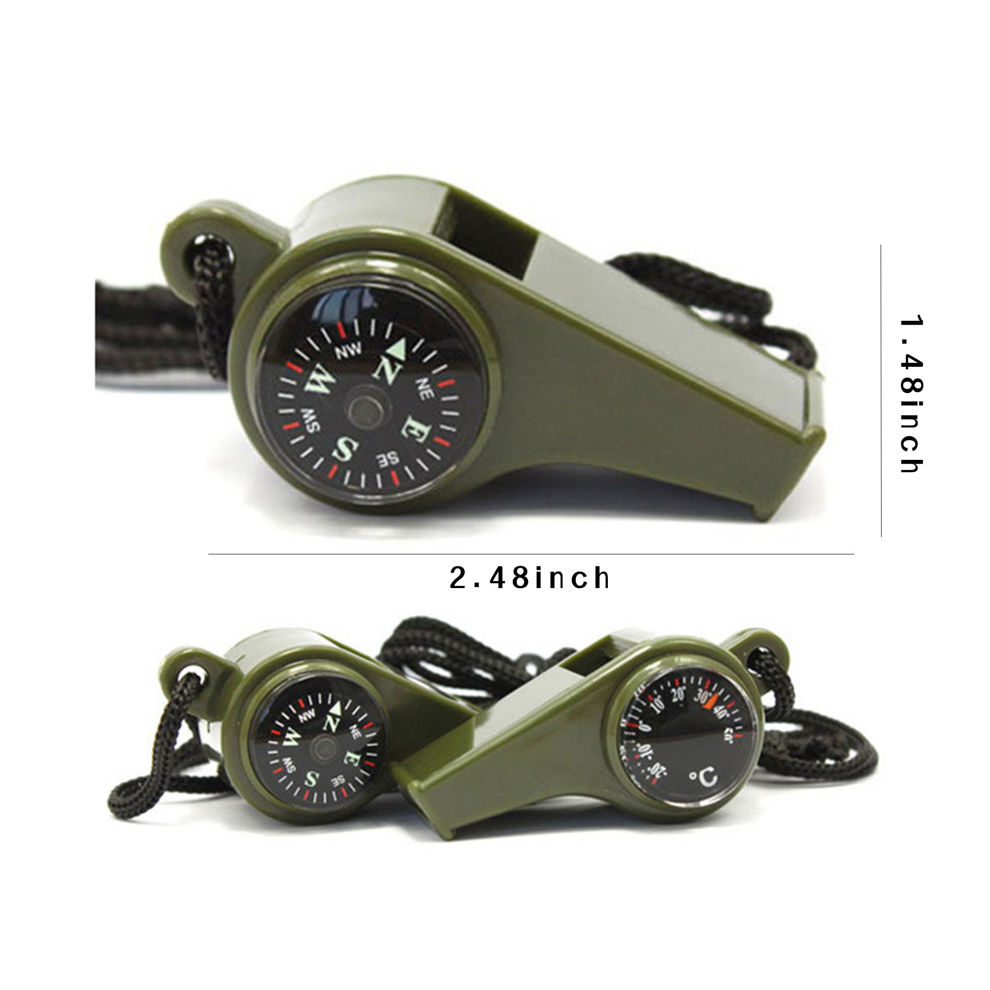 3-in-1 Outdoor Multifunctional Whistle 3