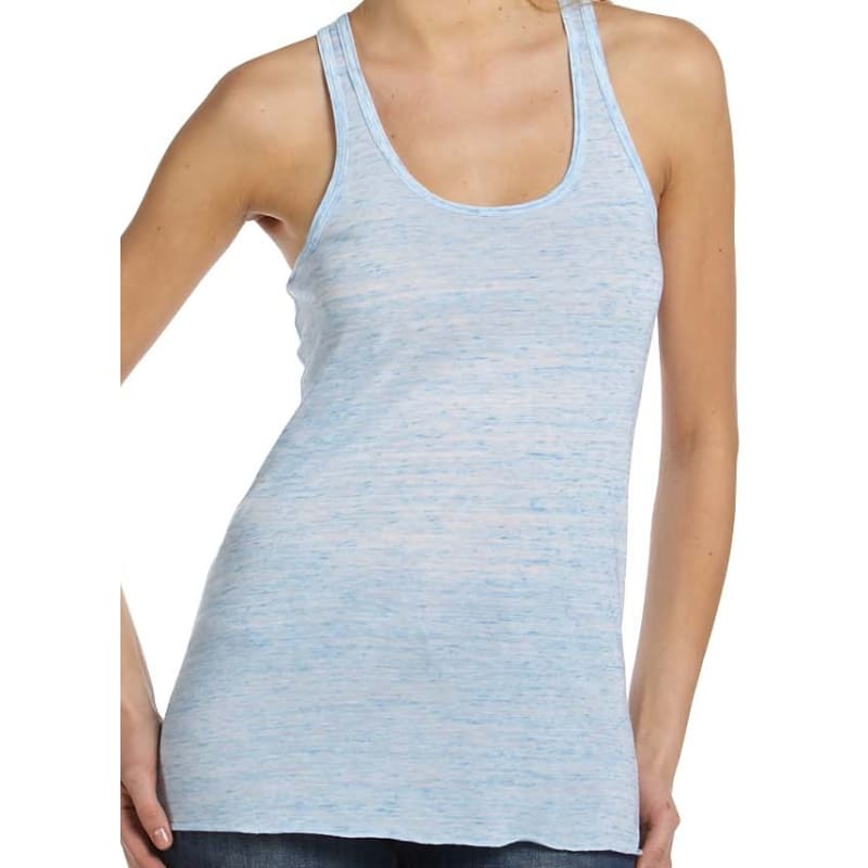 Bella Ladies Flowy Racerback Tank 9