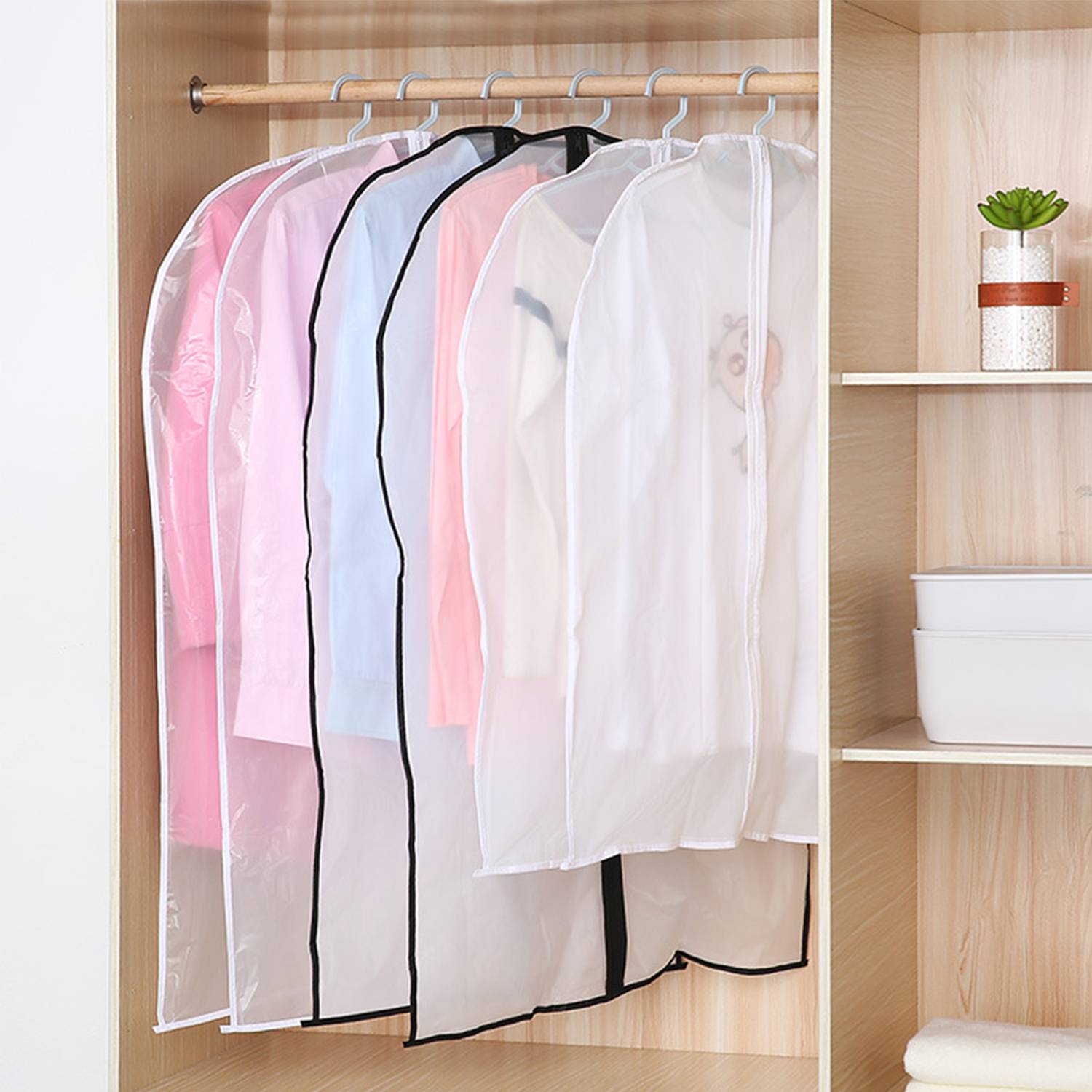 Transparent Dustproof Bag for Clothing 3