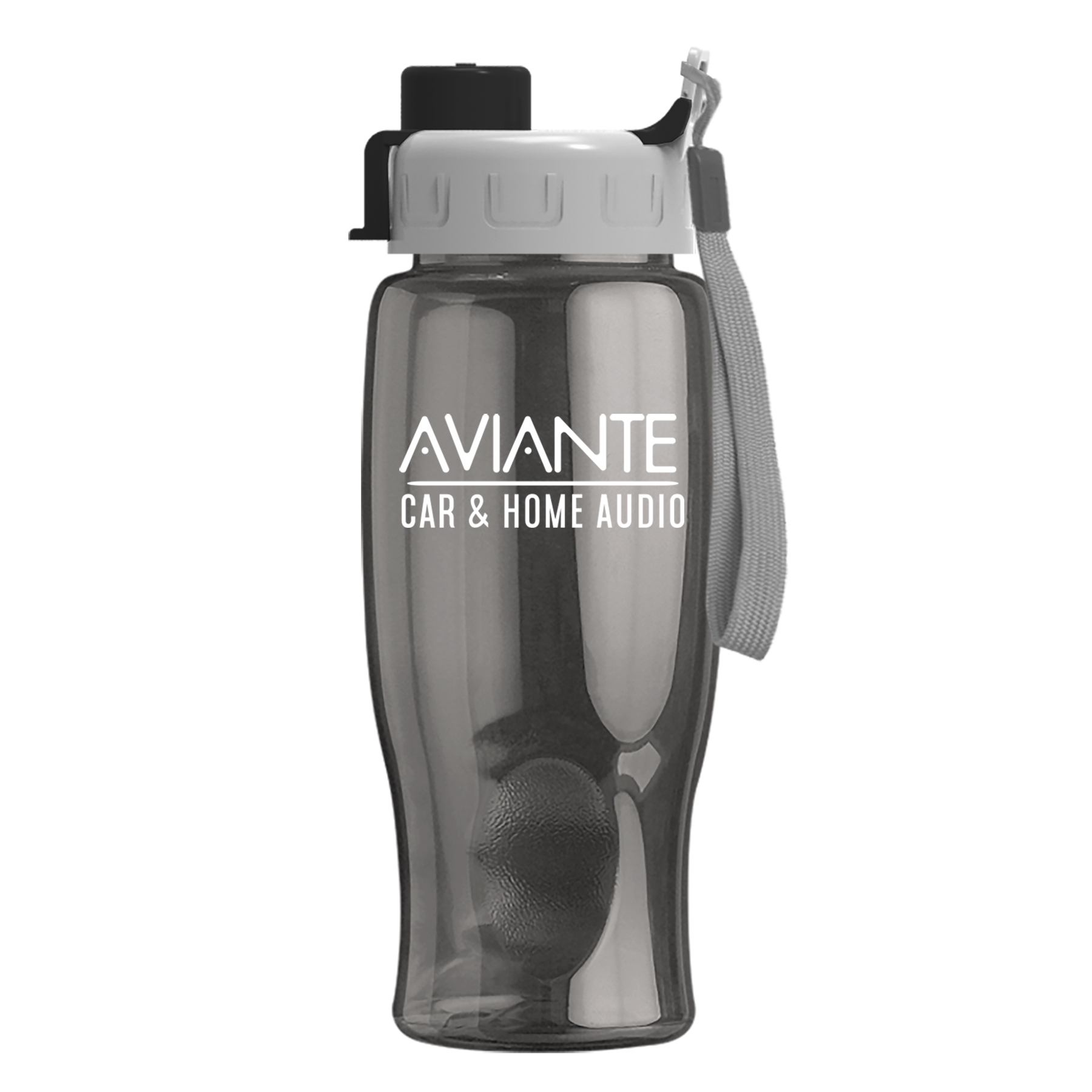 Poly-pure - 27 oz. Transparent Bottle with Quick Snap 5