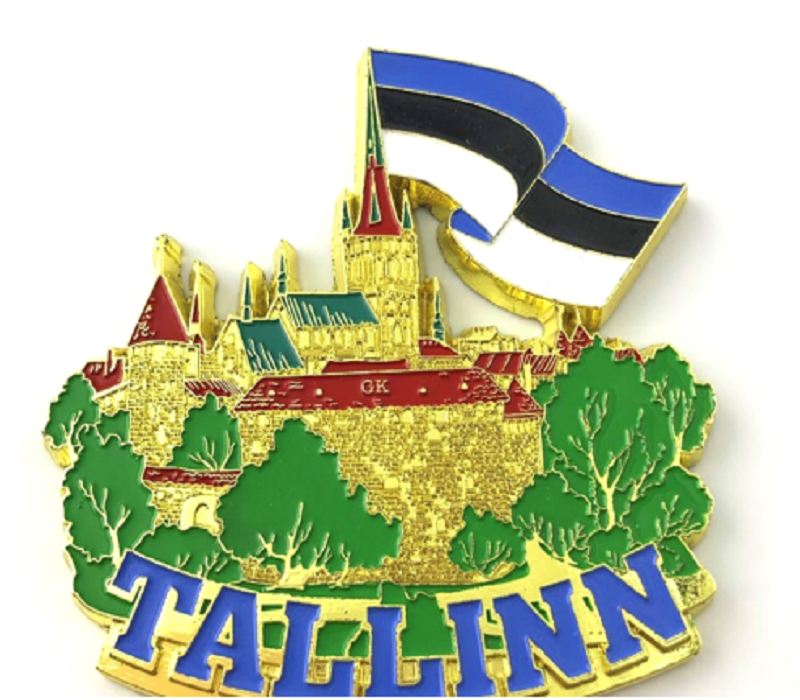 Customized Zinc Alloy Fridge Magnet 2