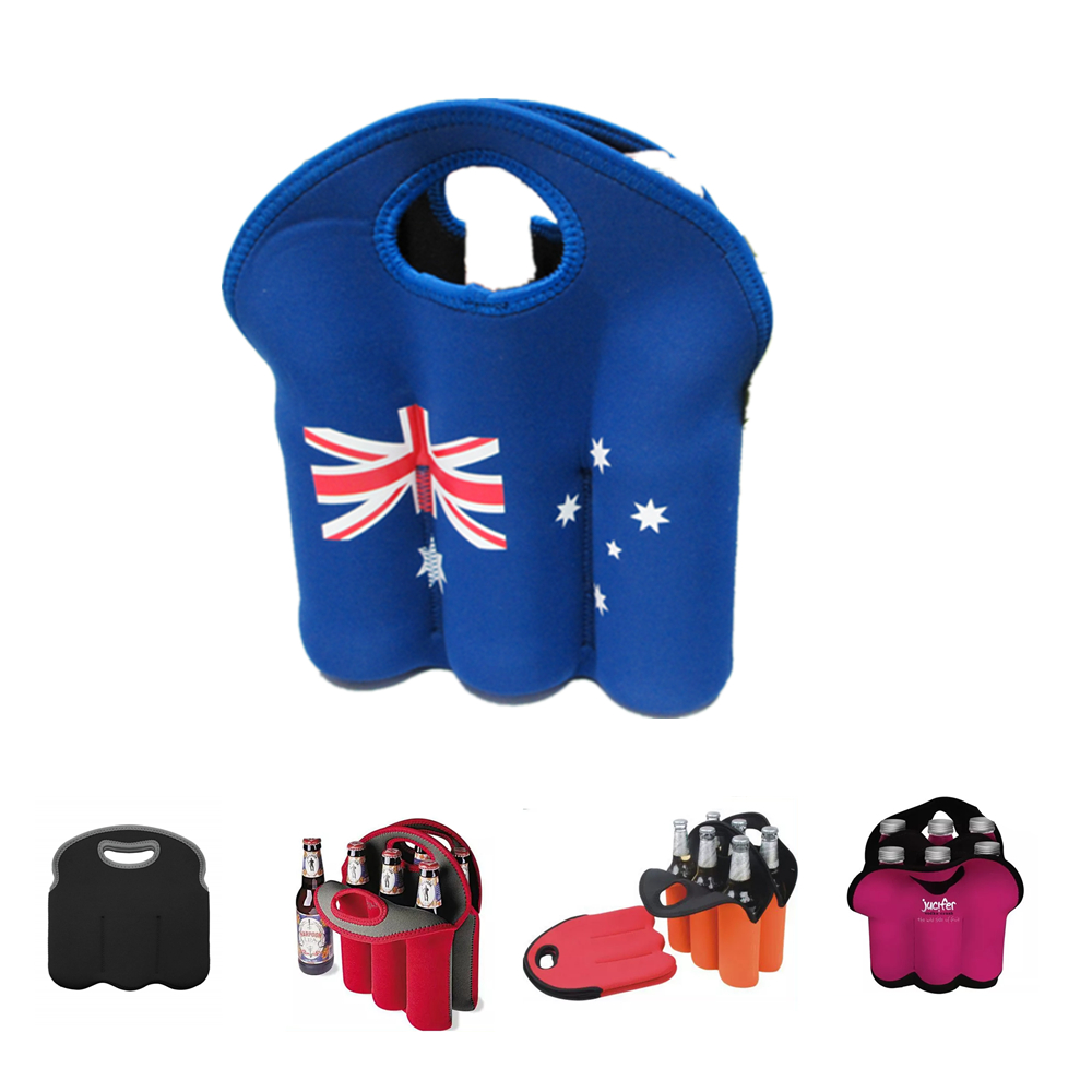 Six Pack Bottle Can Tote Bag 9