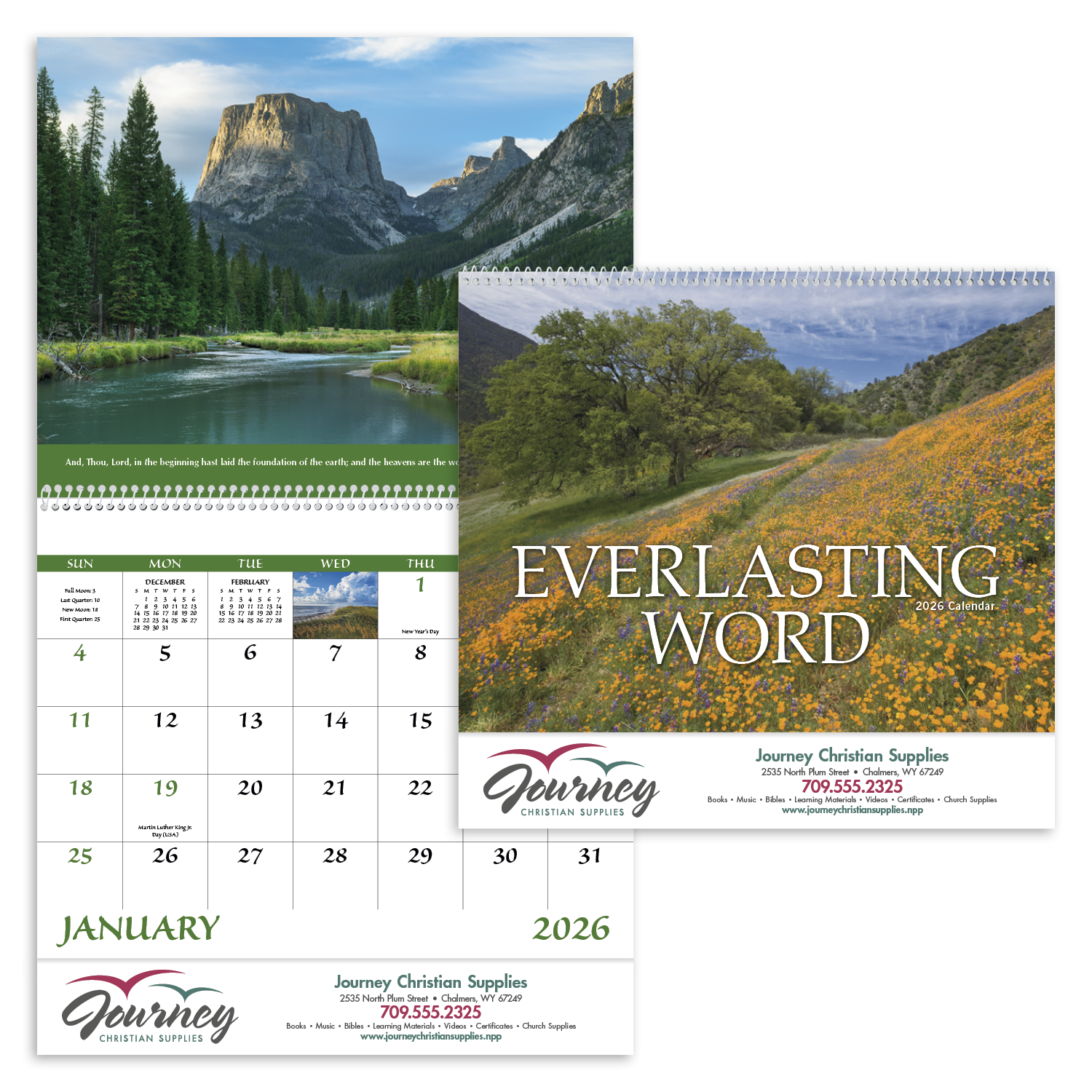 Good Value™ Everlasting Word without Funeral Planner - Spiral 26