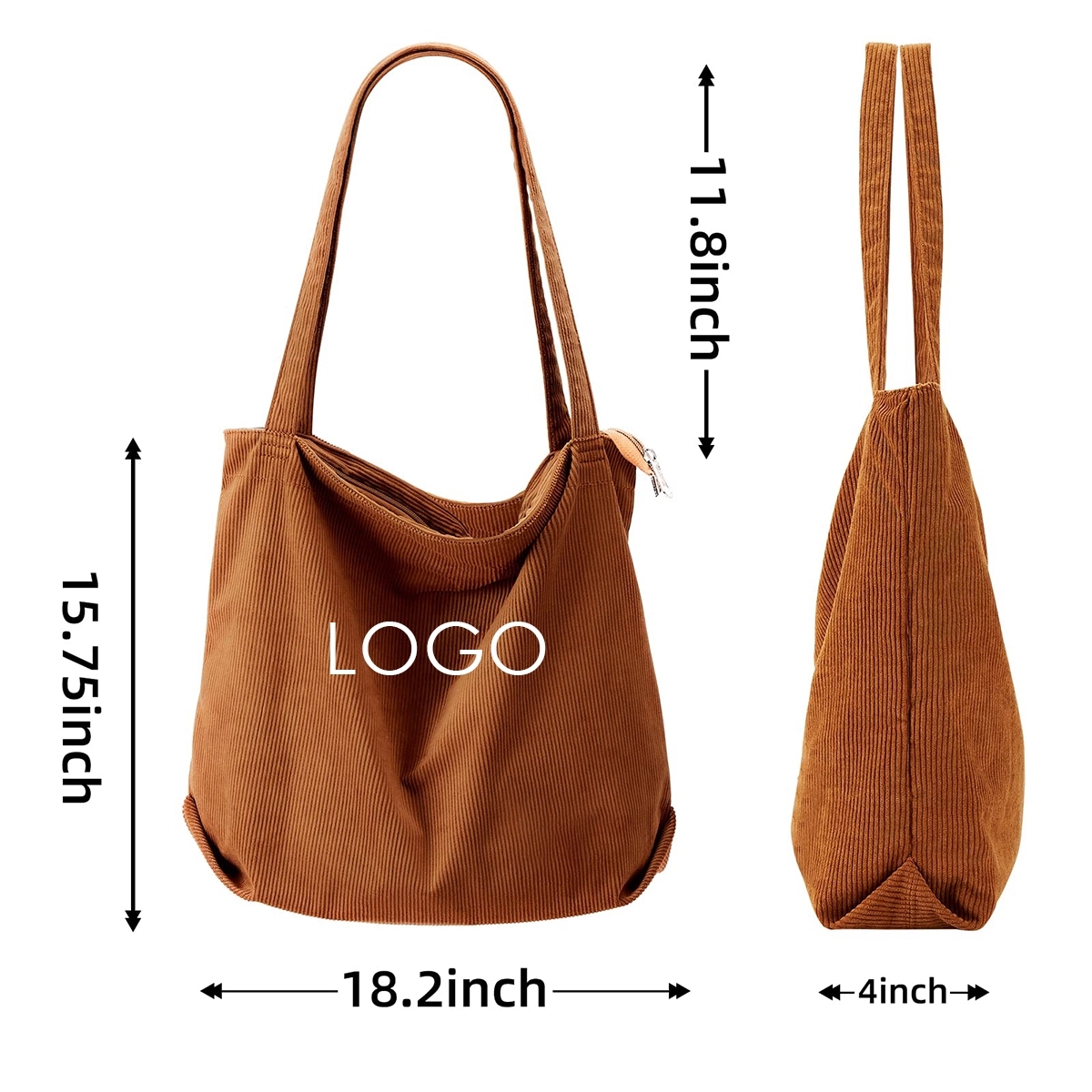 Large Capacity Tote Bag, custom tote bag with logo imprint 5