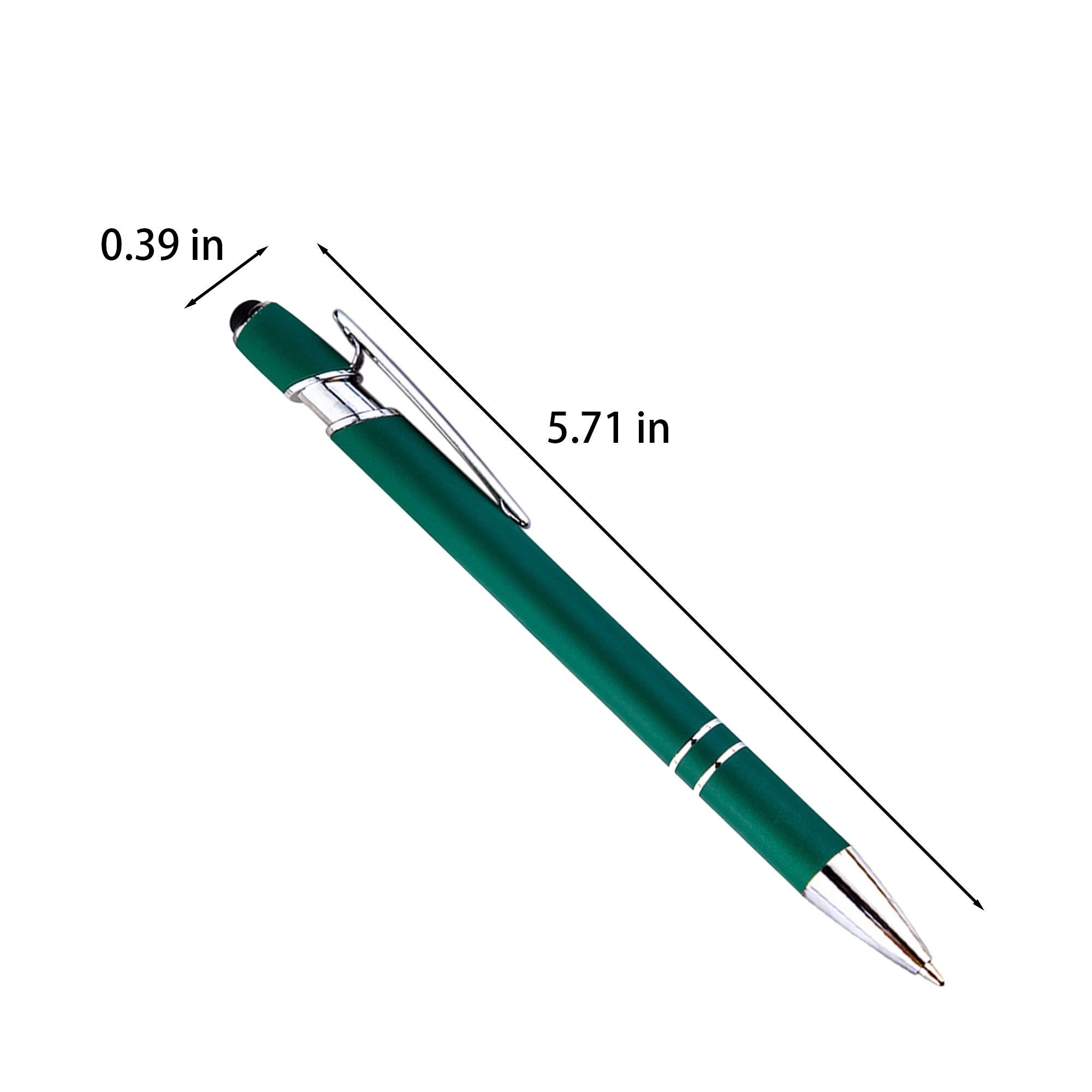 Metal Aluminum Rod Spray Glue Press Ballpoint Pen 2