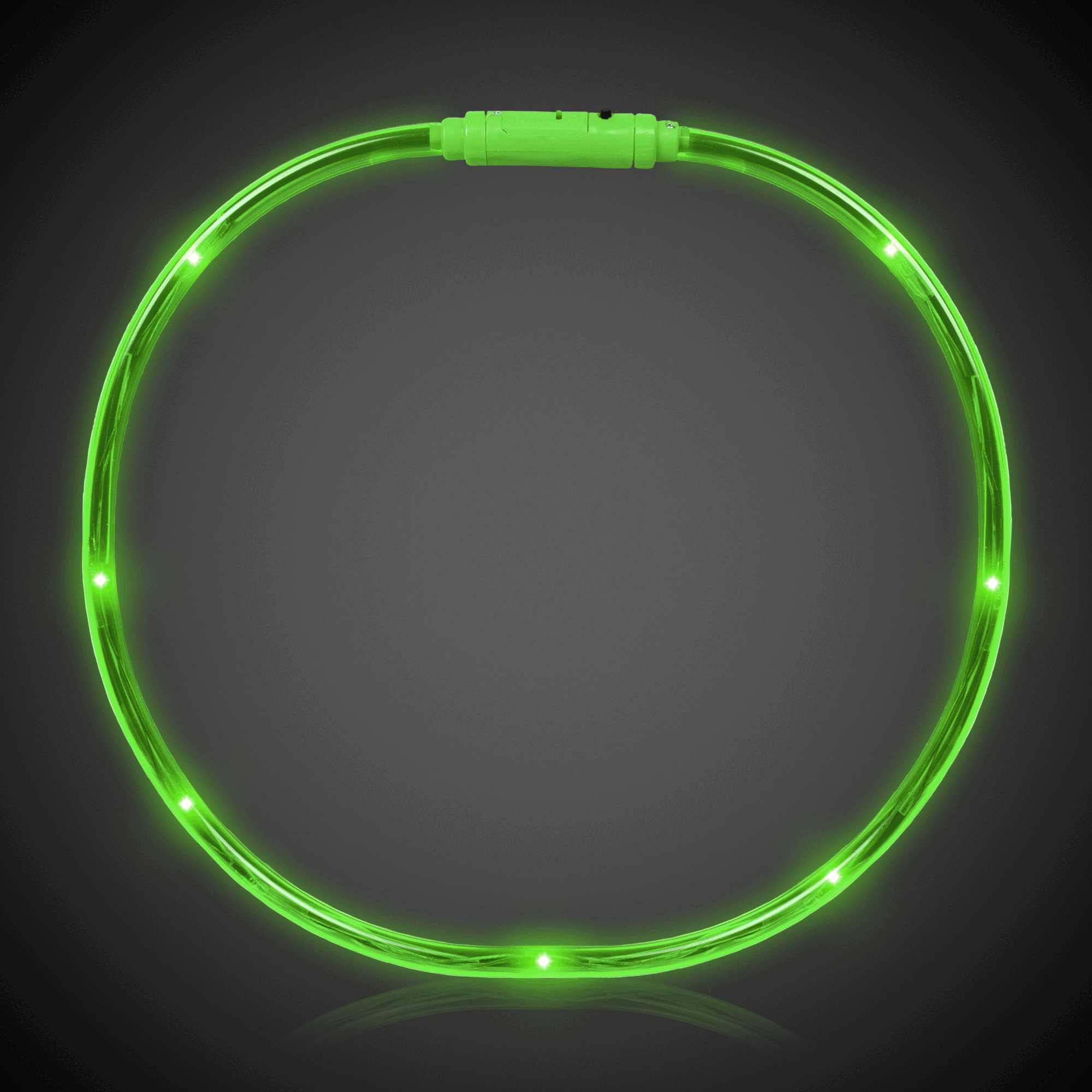 Green Neon LED Necklaces 6